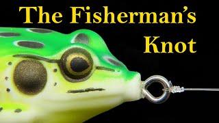 How to tie the improved clinch knot fishermans knot