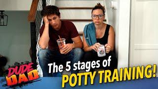 5 stages of potty training