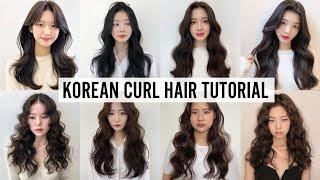 KOREAN CURL HAIR TUTORIAL  Basic Curling Iron Technique to unlock the Secret of Kpop & Kdrama stars