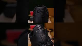 Jacquemus J Force 1 & Triple Black Air Force 1 Comparison