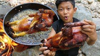 Survival Skills - Cooking duck and eating delicious By  Kmeng Prey 