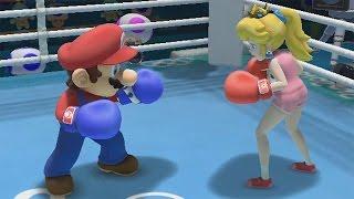 Mario & Sonic at the Rio 2016 Olympic Games Wii U - Boxing All Characters Gameplay