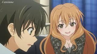 Golden Time Kaga and Banri in LOVE