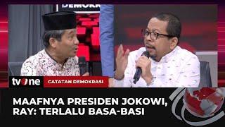 DEBAT PANAS Ray Rangkuti vs M. Qodari soal Maksud Minta Maafnya Jokowi  Catatan Demokrasi tvOne