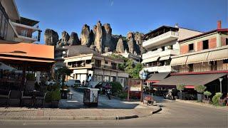 Driving from Kalabaka to Meteora Thessaly Greece 