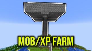 How To Make An Easy Mob XP Farm  Minecraft 1.18.1