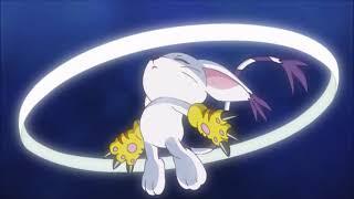 Digimon Adventure 2020 - Tailmon  Gatomon Digivolves to Angewomon