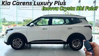 2024 Kia Carens Luxury Plus Top Model Full Deta Review ️ Price & Features  Better Than Ertiga?