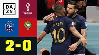 Allez les Bleus Frankreich beendet Marokkos Traum Frankreich - Marokko 20  WM 2022  DAZN