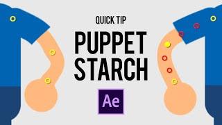 Better Bends With Puppet Starch Pin Tool After Effects CC 2018 or Later