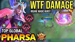 PHARSA BEST BUILD 2023  TOP GLOBAL PHARSA GAMEPLAY  MOBILE LEGENDS