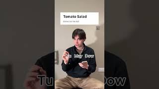 Tomator Salad #learnenglish #easyenglish #aprenderingles