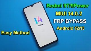 Redmi MIUI 14.0.2 FRP Bypass Android 1213 - No Second SpaceNo Mi Backup  Google Account Unlock