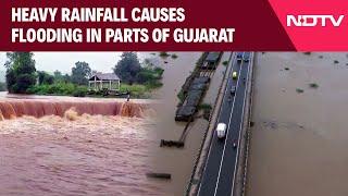 Gujarat Rain News  Heavy Rainfall Causes Flooding And Road Closures In Navsari