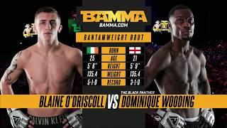 BAMMA 32 Blaine ODriscoll vs Dominique Wooding