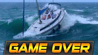 CAPTAINS TRAPPED IN TERRIBLE STORM WITH IMPRESSIVE WAVES   BOAT ZONE