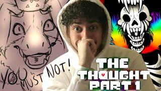 BIRTH OF SERAPHIM SANS  The Thought Part 1 Undertale Comic Dub REACTION