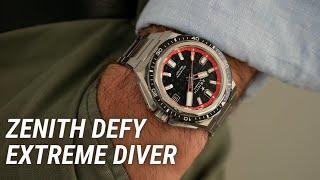 Il DIVER MIGLIORE che ho provato nel 2024 Zenith Defy Extreme Diver.