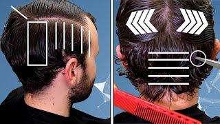 How to Cut Mens Curly Hair  Mens Haircut Tutorial  Learn Shear work