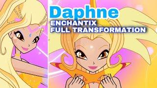 Winx club Daphne Enchantix Season 8 Full Transformation  Winxclub  Fammade