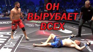 Team Shlemenko fighter or new superstar? Brutal knockout in a battle of real gangsters