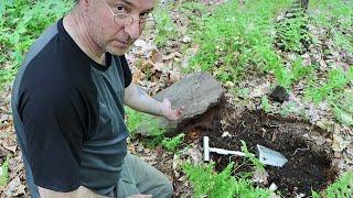 He flipped over the right rock this time because there something old under it