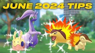 June Community Day Tips & Tricks Goomy & Cyndaquil