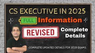 CS Executive in 2025  Full Details  Registration Syllabus Process Fees ODOP Pre exam Test etc