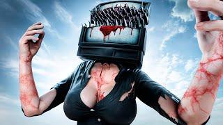 TV WOMAN zombie SAD ORIGIN  Skibidi Toilet in REAL LIFE 