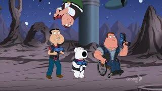 Family Guy - Peters unrealistic abilities playing laser tag