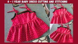 छोटी बच्ची की ड्रेस  frock cutting and stitching  choti bacchi ki dress banana bataye \how to make