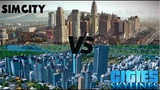 Simcity Vs Cities Skylines