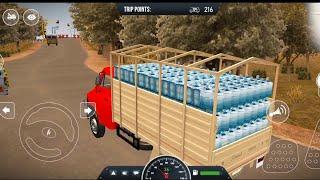 Efficient Metro Water Delivery for Restaurant  indian truck simulator