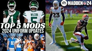 Madden 24 Mods Are CRAZY New 2024 Jerseys Are Here