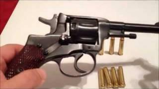 Револьвер Наган M1895. Обзор и Стрельба