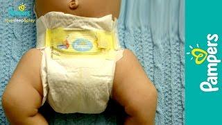 Newborn Diapers Pampers Swaddlers for Babies with Sensitive Skin