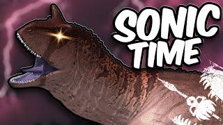 TIME TO GO FAST as a baby  The Isle Evrima - Carnotaurus