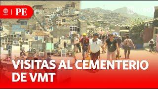 Miles visitan el segundo cementerio más grande del mundo  Primera Edición  Noticias Perú