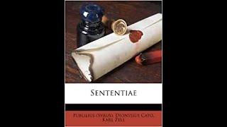 A Book Review of Publilius Syrus Sententiae