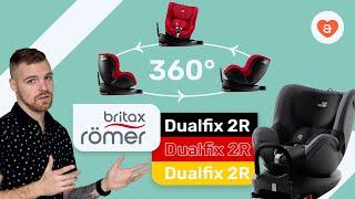 Детское автокресло Britax Romer Dualfix.  Автокресло Бритакс Рёмер Изофикс обзор