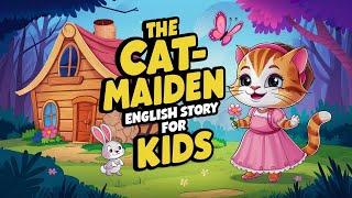 The Cat-Maiden English Story for kids