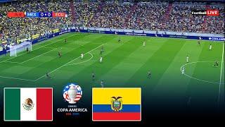 México vs Ecuador    Partido I COPA AMÉRICA 2024  PES REALISTAS