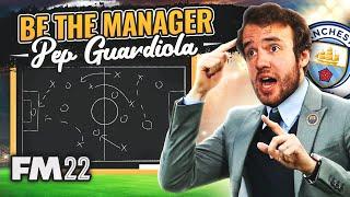 Pep Guardiolas Tactic in Football Manager