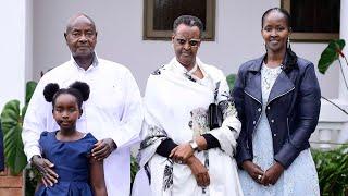 Museveni showers praises on wife Janet @76 years as daughters family & friends through mega Party