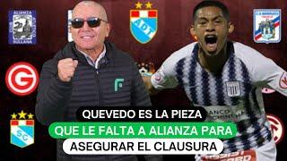 Quevedo es la pieza que le falta a Alianza para asegurar el Clausura