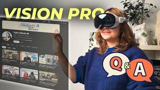 みんなの質問に答えます！ Vision Proでできること・できないこと