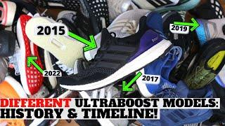 adidas UltraBOOST History & Timeline of Different Models