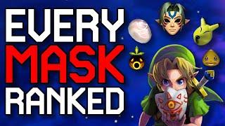 Ranking EVERY Mask in The Legend of Zelda Majoras Mask