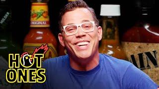 Steve-O Takes It Too Far While Eating Spicy Wings  Hot Ones