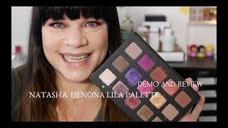 NATASHA DENONA LILA PALETTE  REVIEW AND DEMO